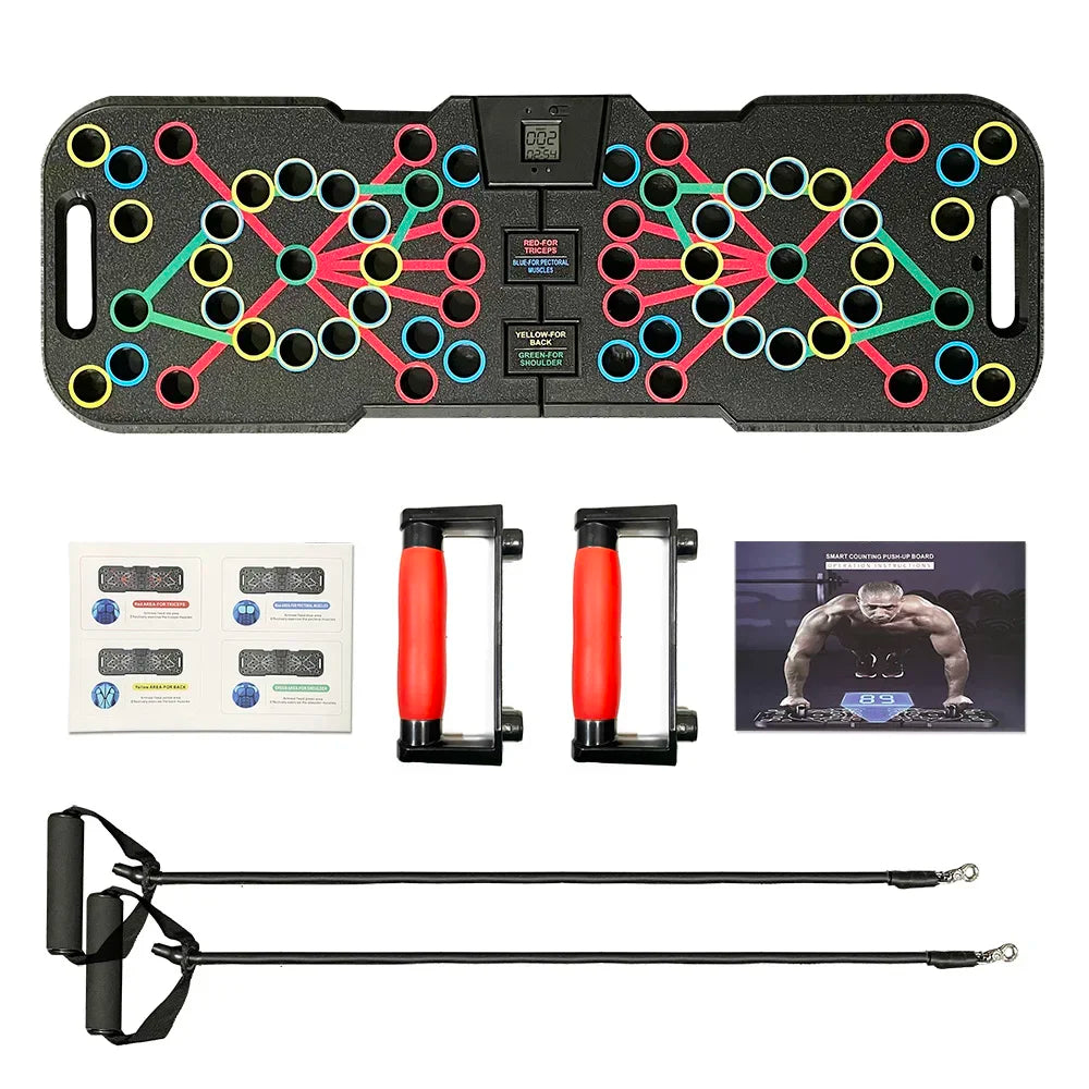 New Arrivals Fitness Floor Chest Muscle Exercise 41 in 1 Push up Board Multi-Functional Pushup Stands System