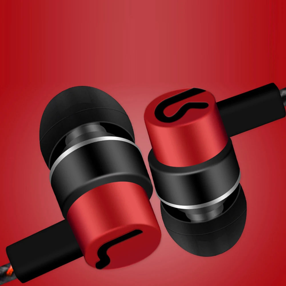3.5Mm In-Ear Wired Headphone 2 Basic Box Bass Stereo Earbuds Mobile Headphone Noise Cancelling Superb Bass Stereo Earphone