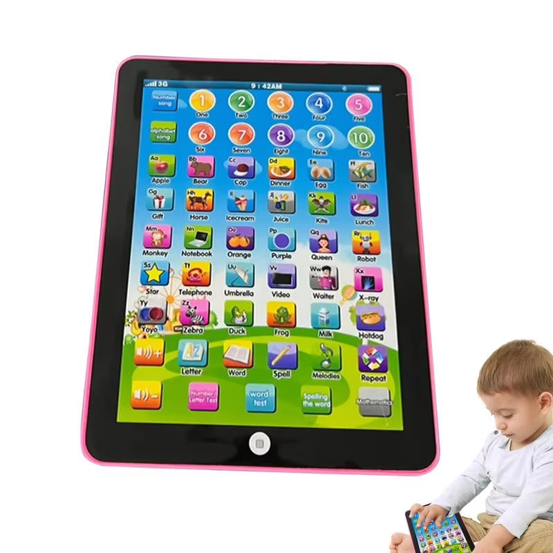 Kids Play Tablet Educational Learning Pad for Kids Early Development Interactive Electronic Montessori Learning Toys For