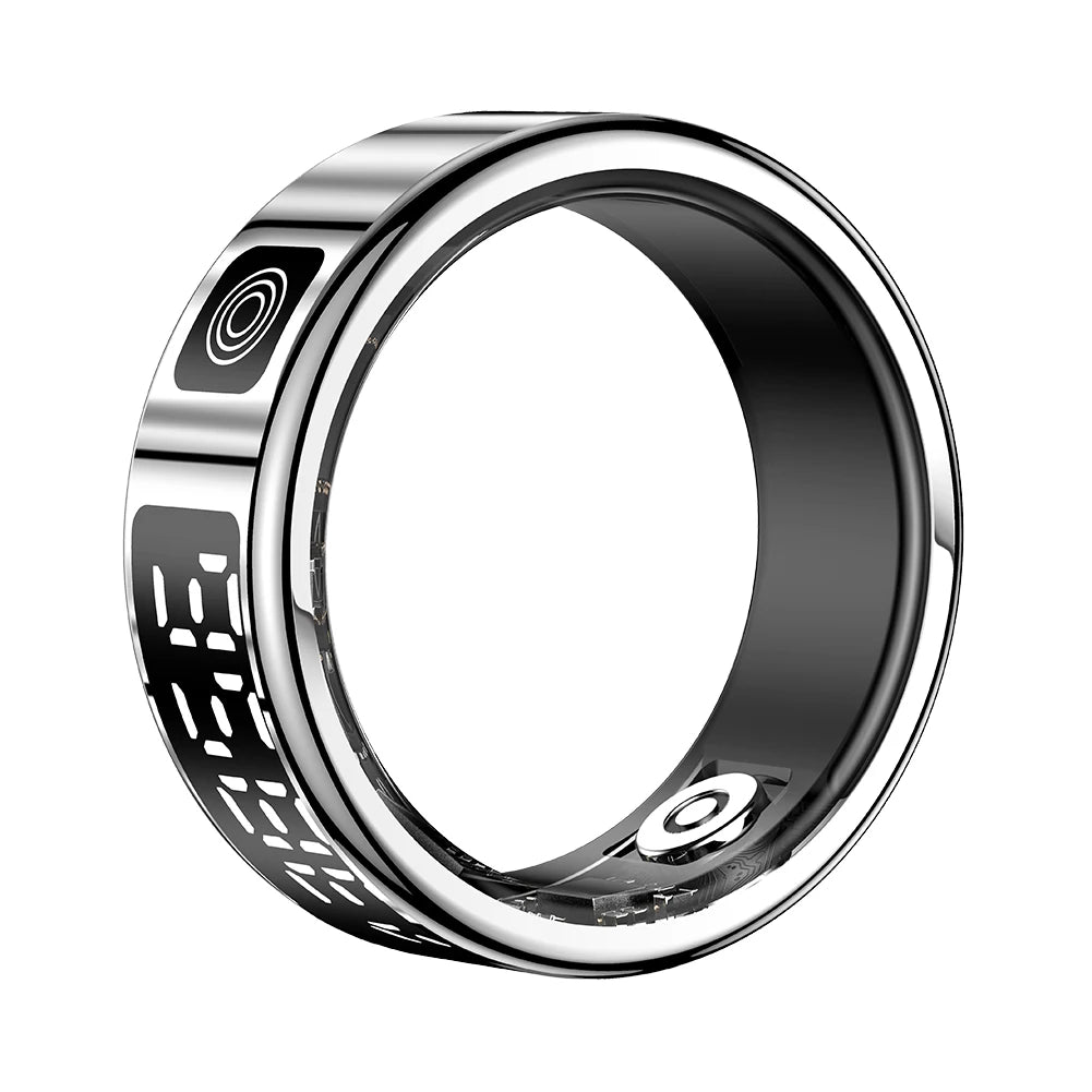 RS08 Smart Ring 5ATM Waterproof Blood Oxygen Sleep Health Monitor Multi-Sport Modes Fitness Rings Bluetooth 5.1 for Ios Android