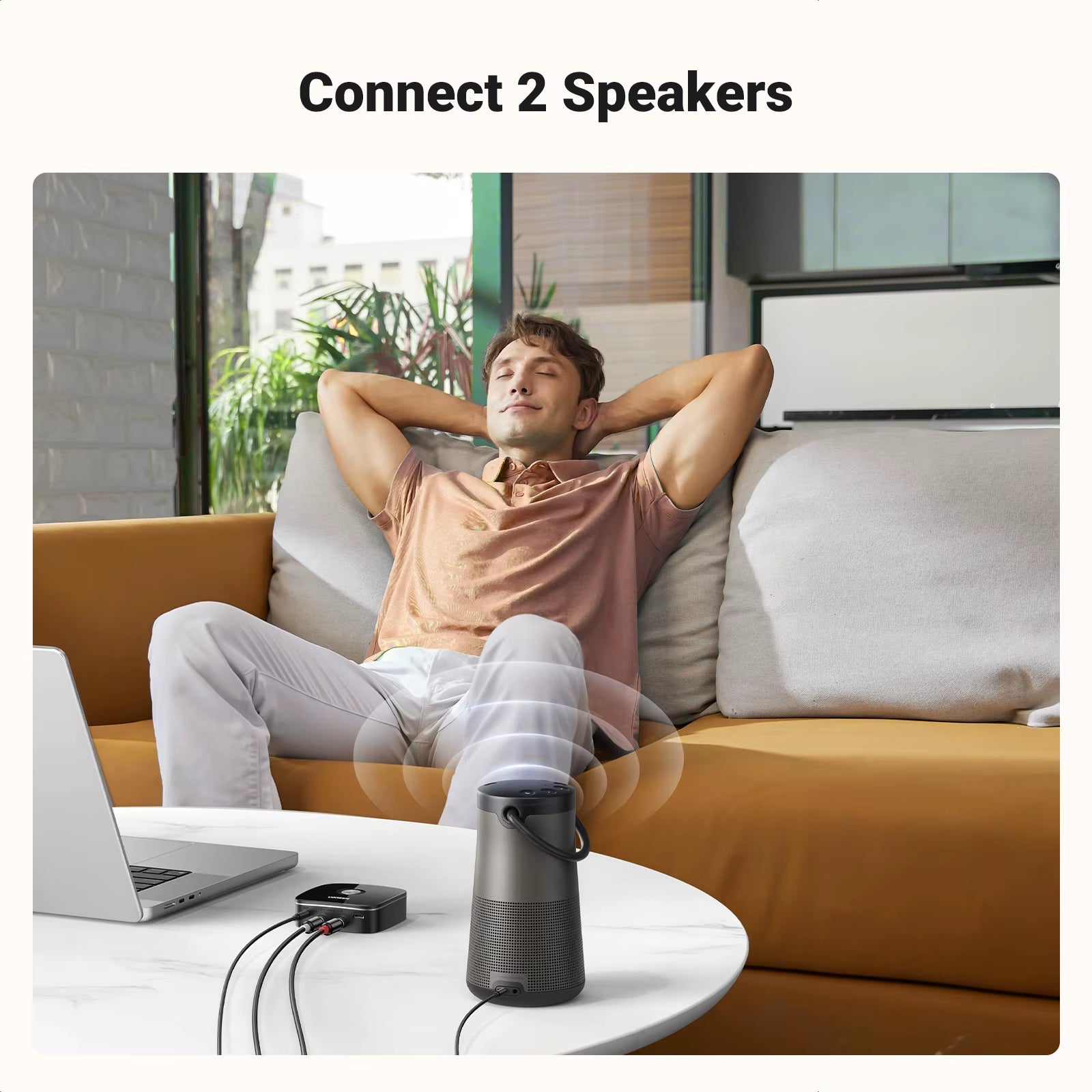 AUX Bluetooth Receiver Adapter for Home Stereo System, Hifi 3.5Mm RAC Bluetooth Bluetooth Adapter for Old Stereo Receiver