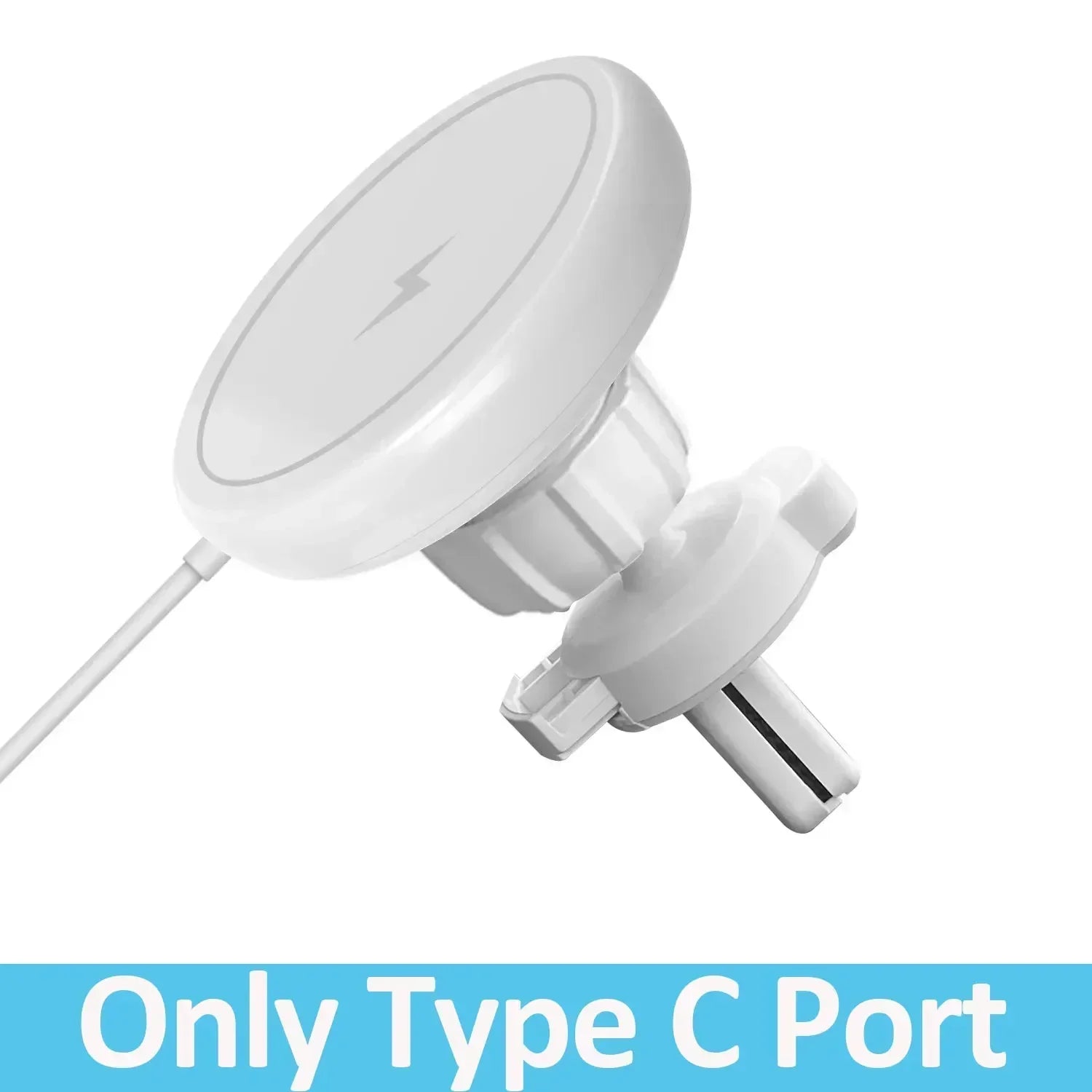 15W Magnetic Car Wireless Charger for Iphone 15 14 13 12 Pro Max Samsung Air Vent Mount Car Phone Holder Stand Fast Car Charging