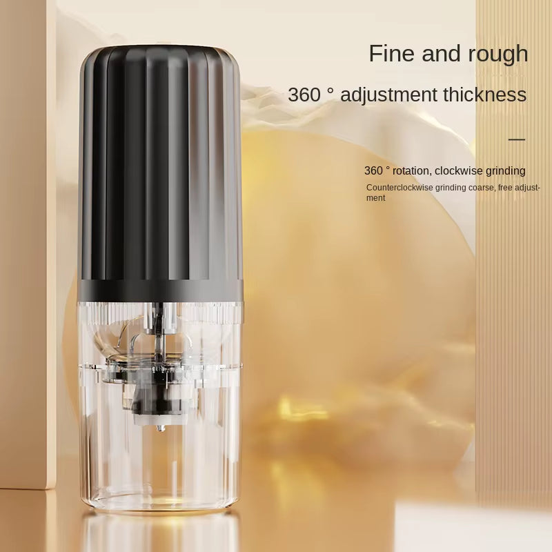 Electric Coffee Machine, Portable Travel Mini Capsule Coffee Machine, USB Charging Coffee Machine, Grinder for Home Office Use