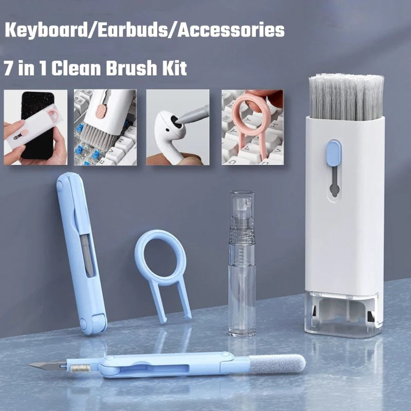 20 in 1/7 in 1 Digital Camera Headset Mobile Phone Laptop Keyboard Cleaning Tool Set Cleaning Brush Clean Pen for Airpods Pro