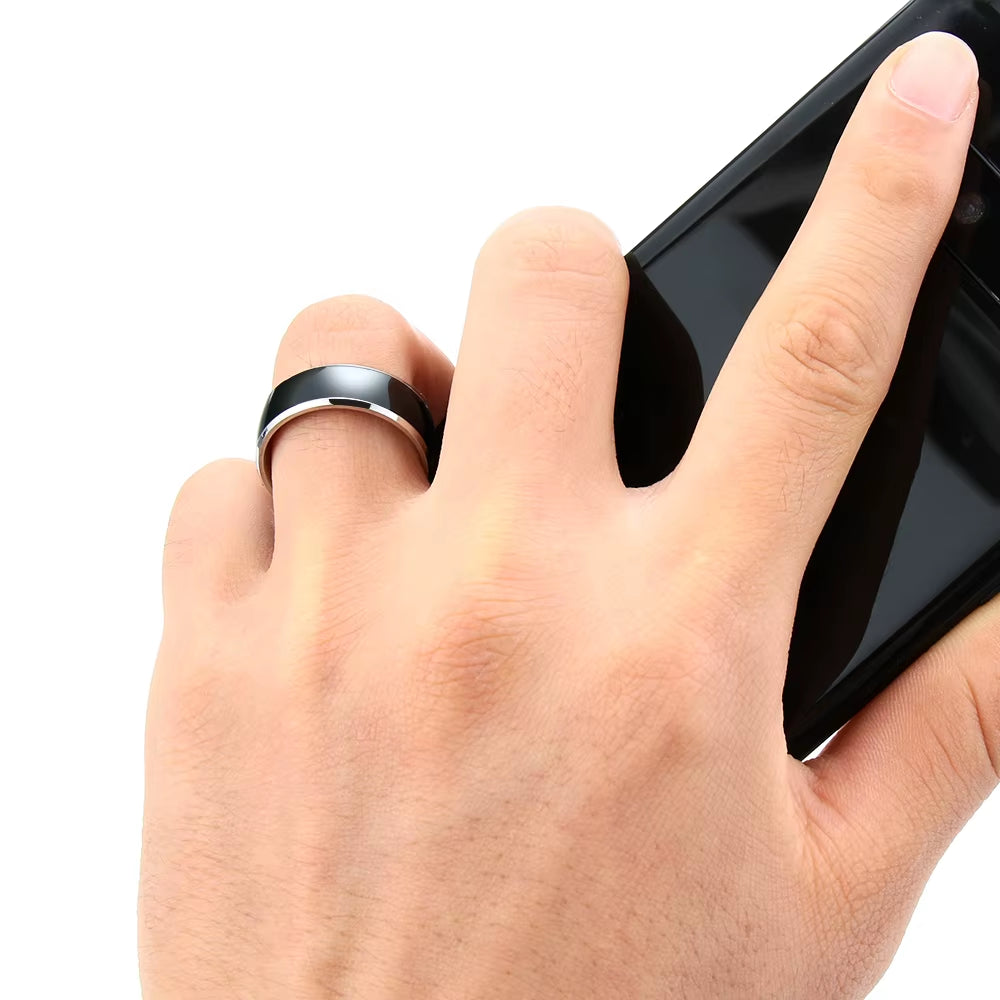 Multifunctional NFC Finger Ring Intelligent Wearable Connect Android Phone Equipment Waterproof Smart Technology Ring Jewelry