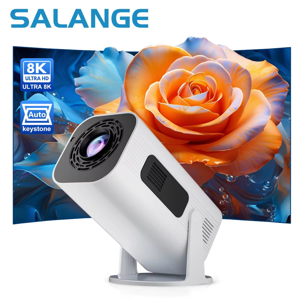 P330 Projector Smart Android 11.0 Wifi BT5.0 Auto Keystone Correction 1080P Airplay Connection Home Theater for 4K Video