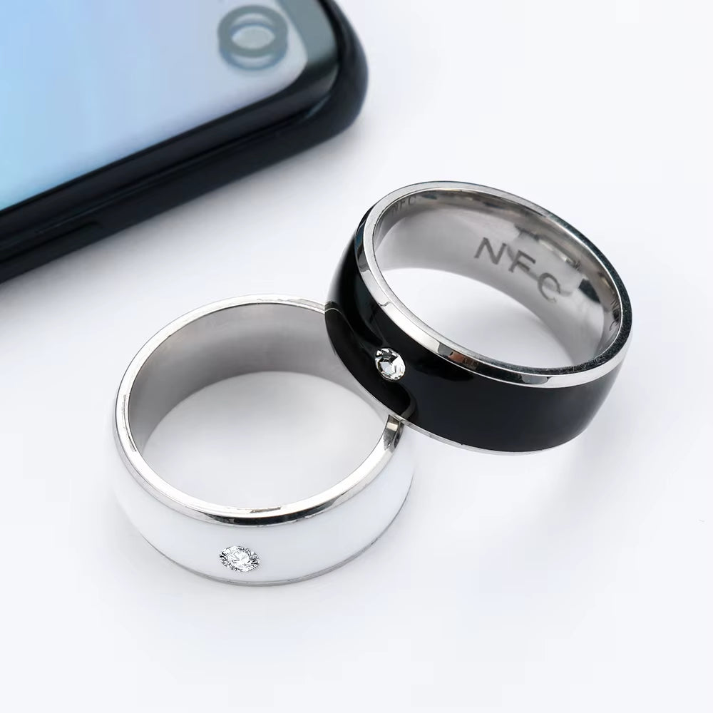Multifunctional NFC Finger Ring Intelligent Wearable Connect Android Phone Equipment Waterproof Smart Technology Ring Jewelry