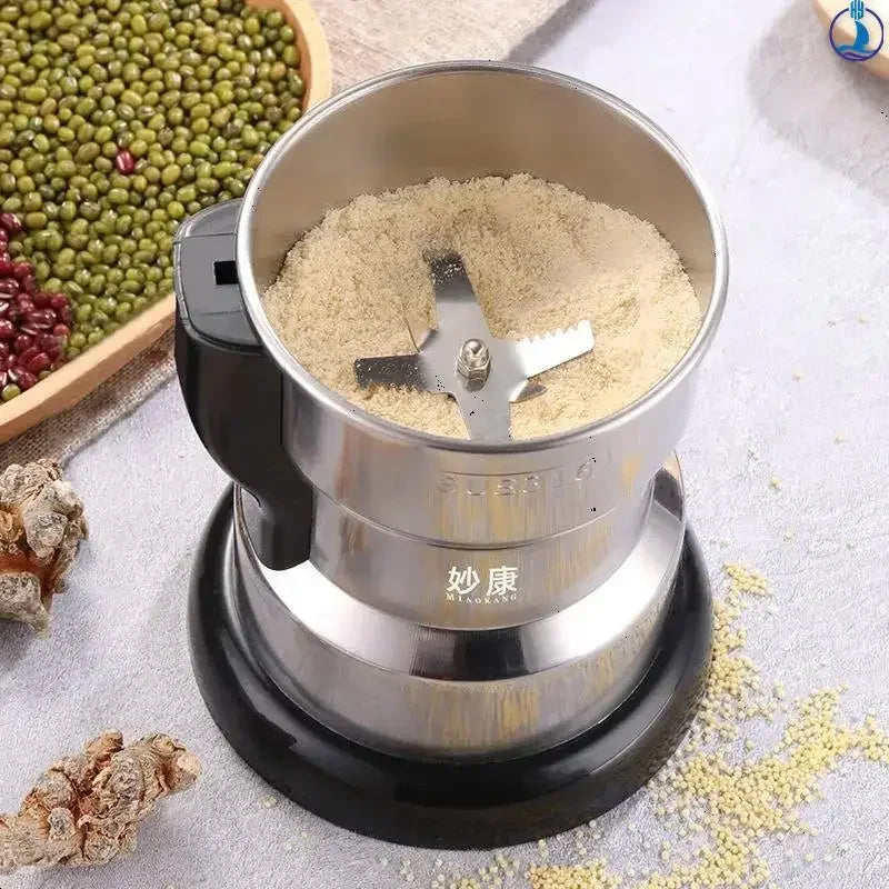 400W Coffee Grinder Multifunctional Machine Stainless Steel Coffee Machine for Home Bean Pepper Concentrated Coffee Nut
