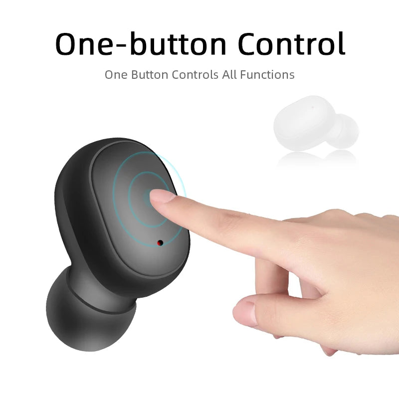 A6S Bluetooth Headset Earphone TWS Sports Headset E7S Touch Mini Wireless Bluetooth Headset 5.0 Touch Touch Headset