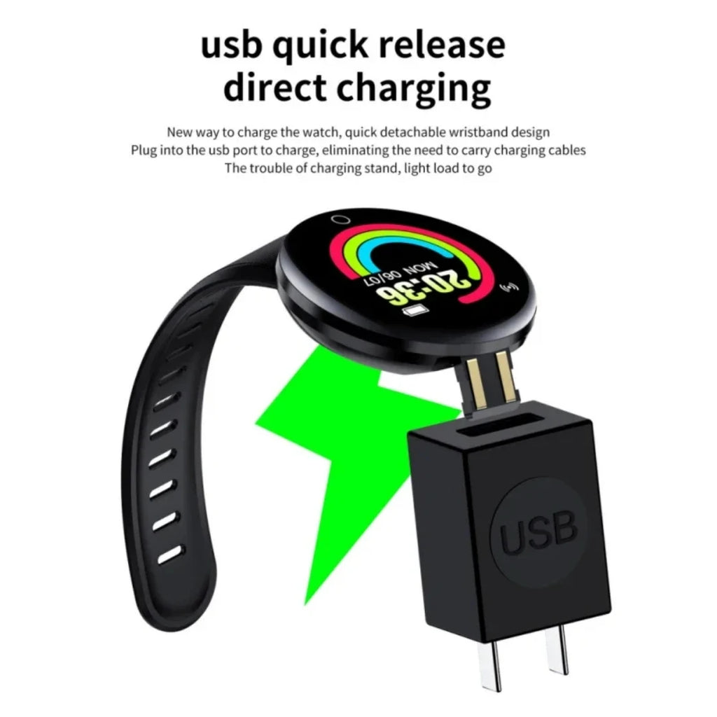 B41 Smart Watch Multi Function Step Connected Smart Watch for Men and Women Suitable for and Android