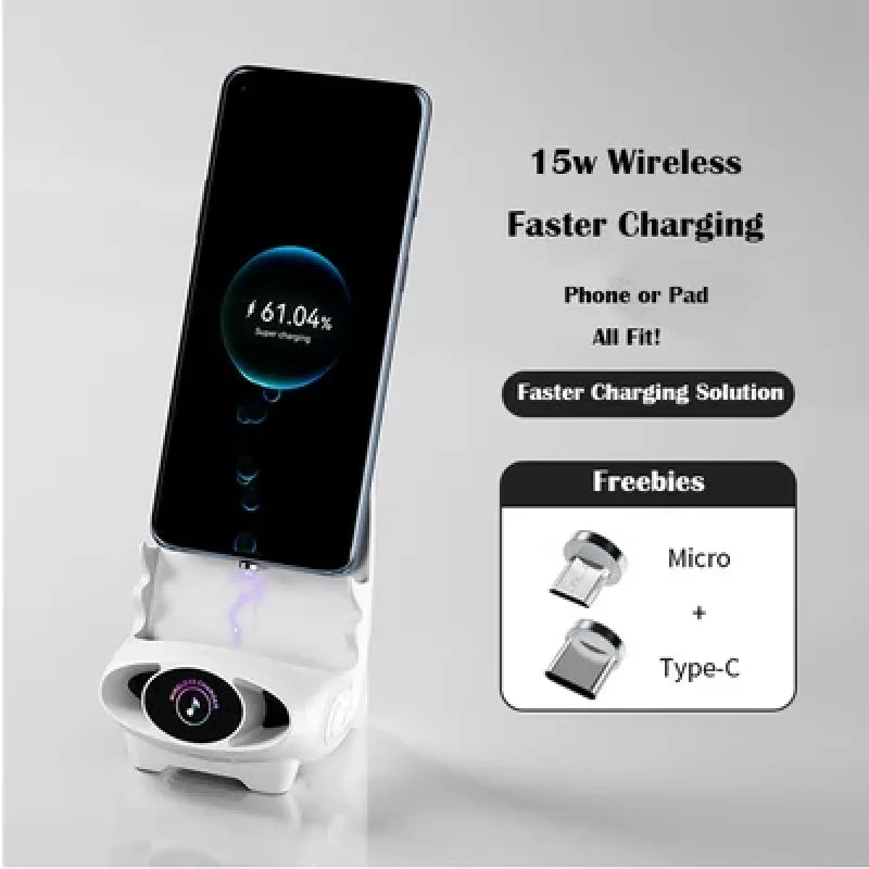 Mini Chair Wireless Fast Charger Multifunctional Phone Holder Unique and Novel Wireless Charging/Mobile Phone Holder Function