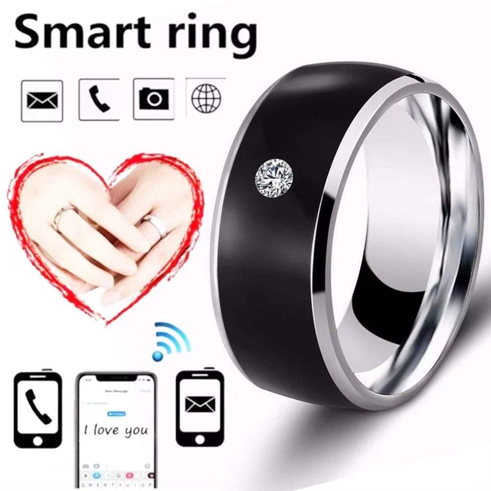 Fashion Multifunctional NFC Smart Finger Ring Wearable Connect Android Phone Equipmenttechnology Waterproof