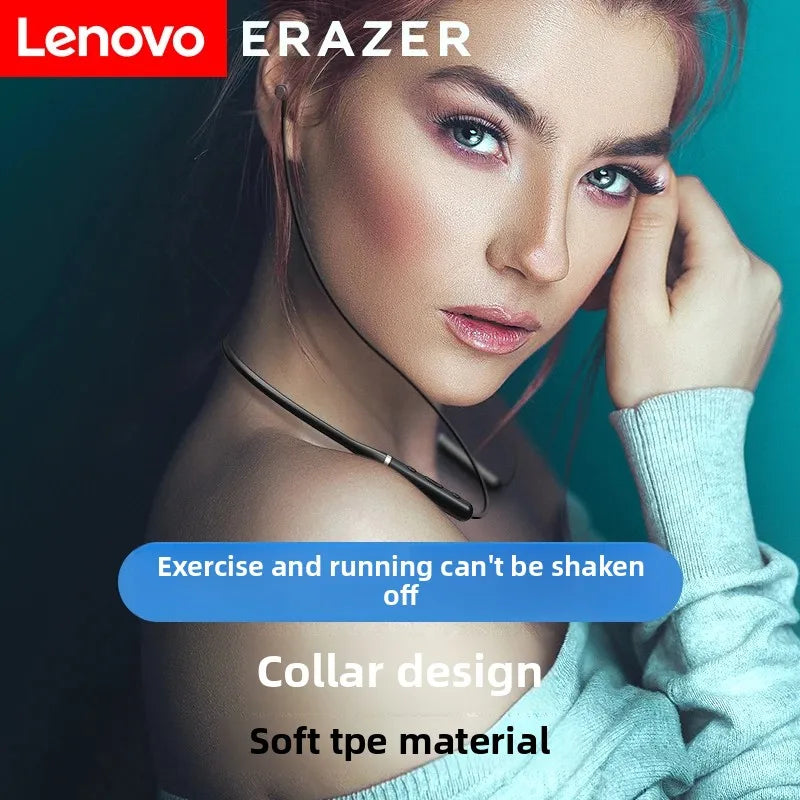 Lenovo  XE05MAX Bluetooth Earphones 5.4 Earbuds Sport Earphone Comfortable Neckband Sports Headphones for Noise Reduction