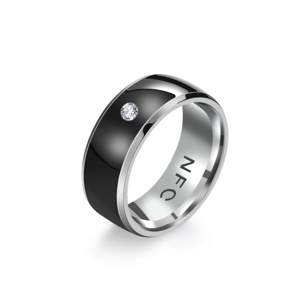 Multifunctional NFC Finger Ring Intelligent Wearable Connect Android Phone Equipment Waterproof Smart Technology Ring Jewelry