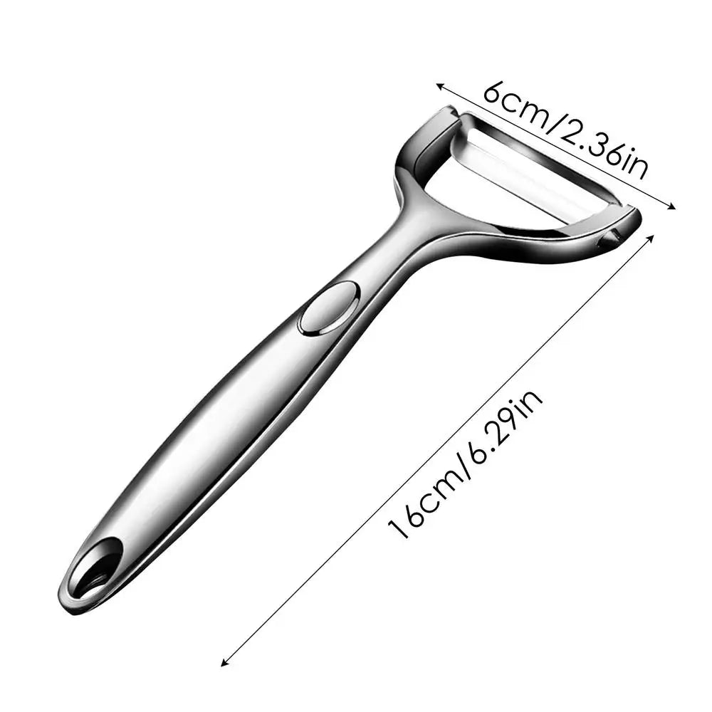 Stainless Steel Potato Peeler Handheld Potato Peeler Y-Shaped Vegetable Peeler Carrot & Potato Peelers Multifunctional Veggie