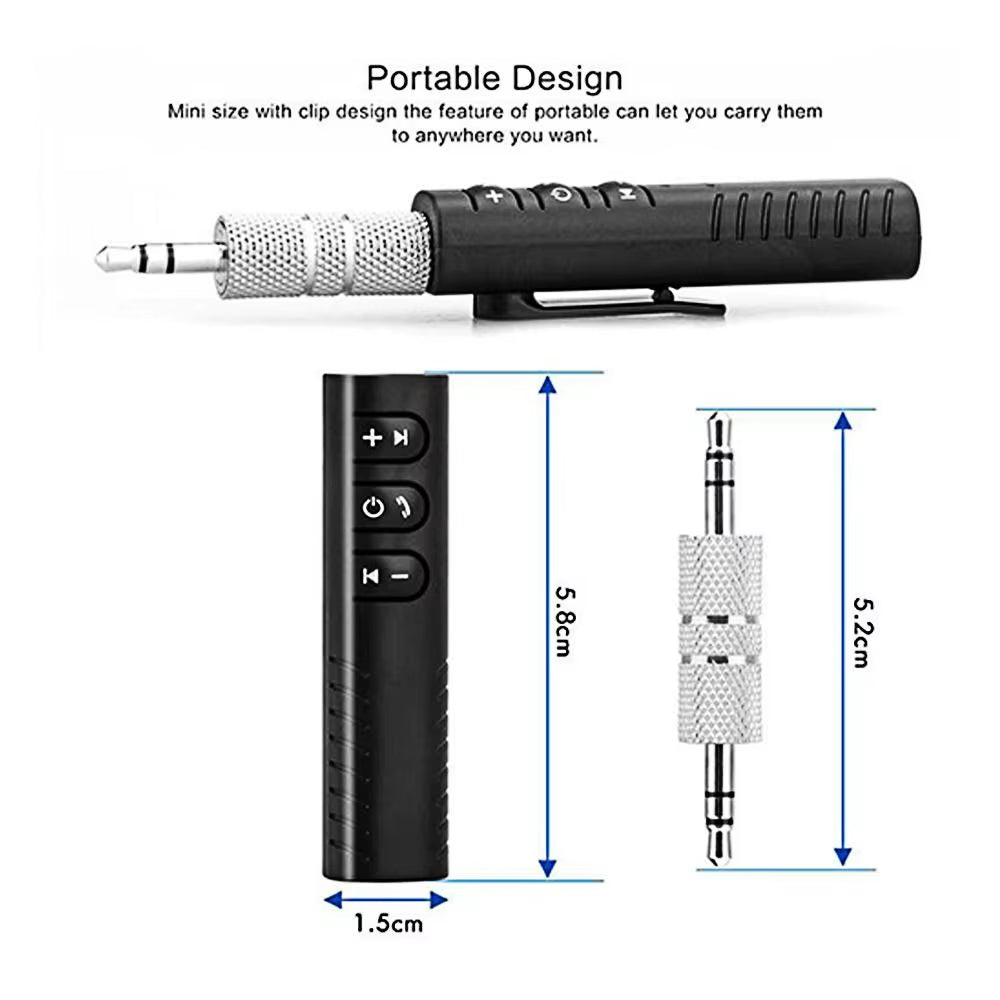 3.5Mm Jack Bluetooth Receiver Transmitter Adapter for Car Audio Bluetooth Receiver Music Audio Reciever Wireless Bluetooth