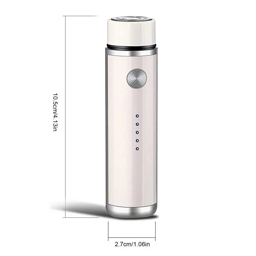 Mini Electric Razor Mini Electric Razor Waterproof USB Rechargeable Car Shaver for Men and Women Wet and Dry Use and Low-Noise