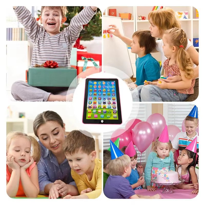 Kids Play Tablet Educational Learning Pad for Kids Early Development Interactive Electronic Montessori Learning Toys For