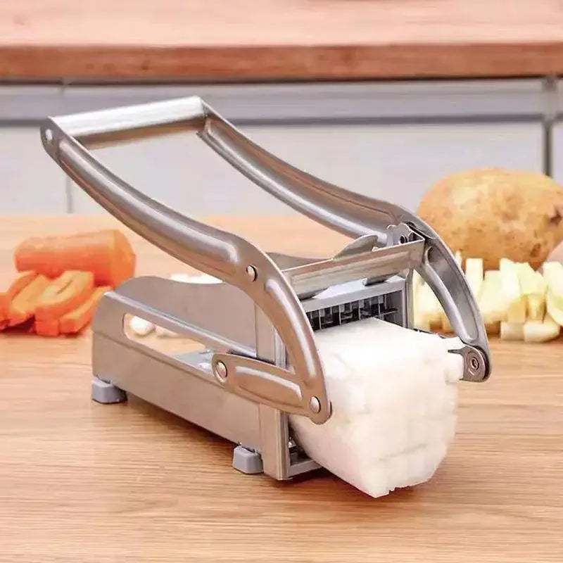 Vegetable Shredder Stainless Steel Potato Chips Maker Meat Chopper French Fries Slicer Cutting Machine Potato Cutter Blade