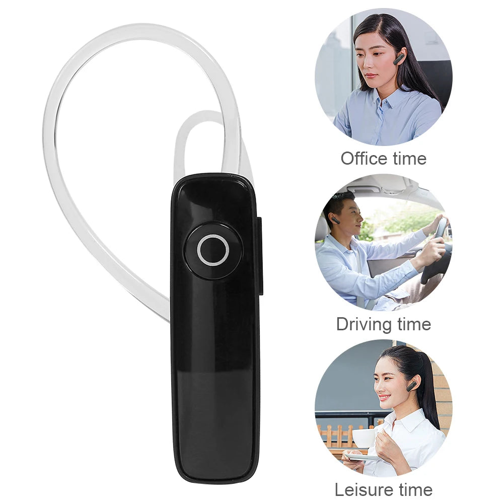 M165 Bluetooth Earphone Mono Headset True Wireless Earbuds W/6 Hours Talk Time