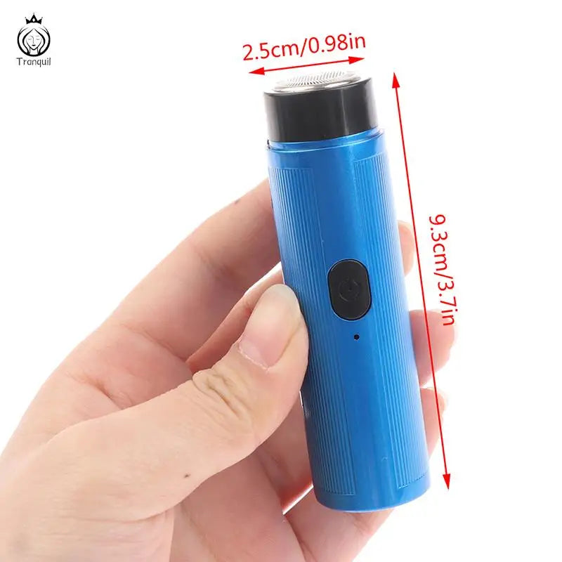 Portable Mini Electric Shaver Washable Beard Trimmer Men Shaver Razor USB Travel Rechargeable Shaver