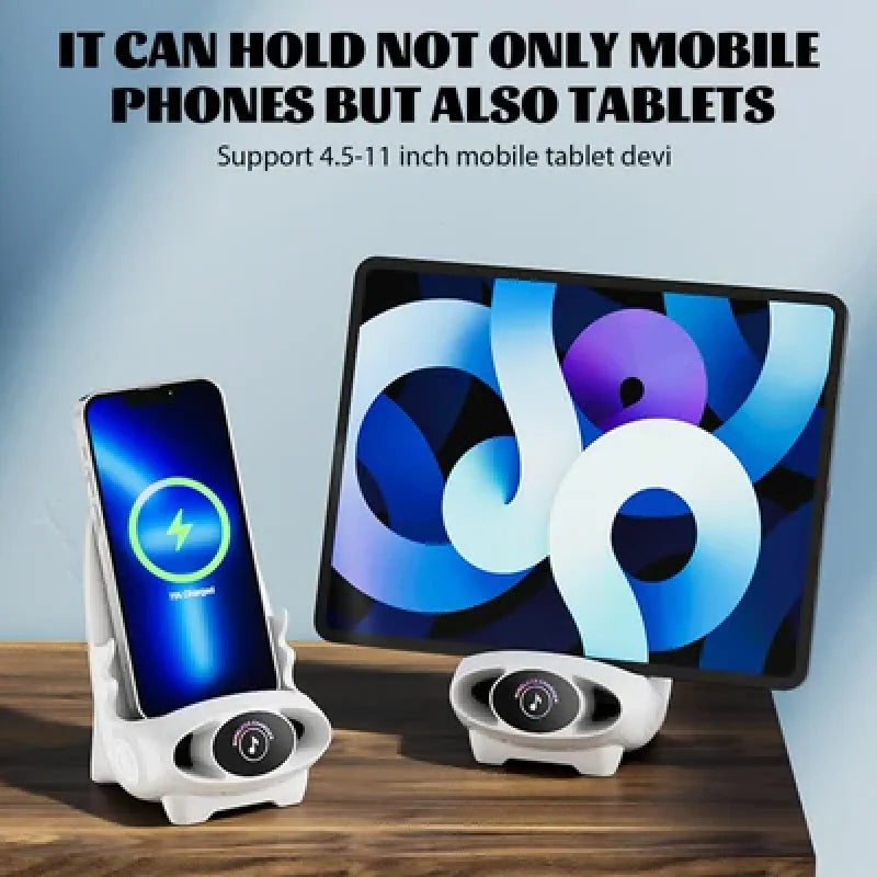 Mini Chair Wireless Fast Charger Multifunctional Phone Holder Unique and Novel Wireless Charging/Mobile Phone Holder Function