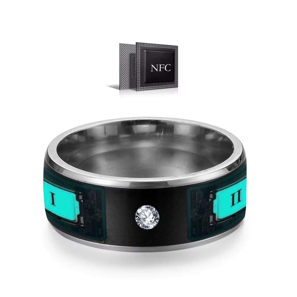 Multifunctional NFC Finger Ring Intelligent Wearable Connect Android Phone Equipment Waterproof Smart Technology Ring Jewelry
